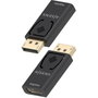 Aisens Conversor DisplayPort Macho a HDMI Hembra 4K@30Hz A125-0949 Negro